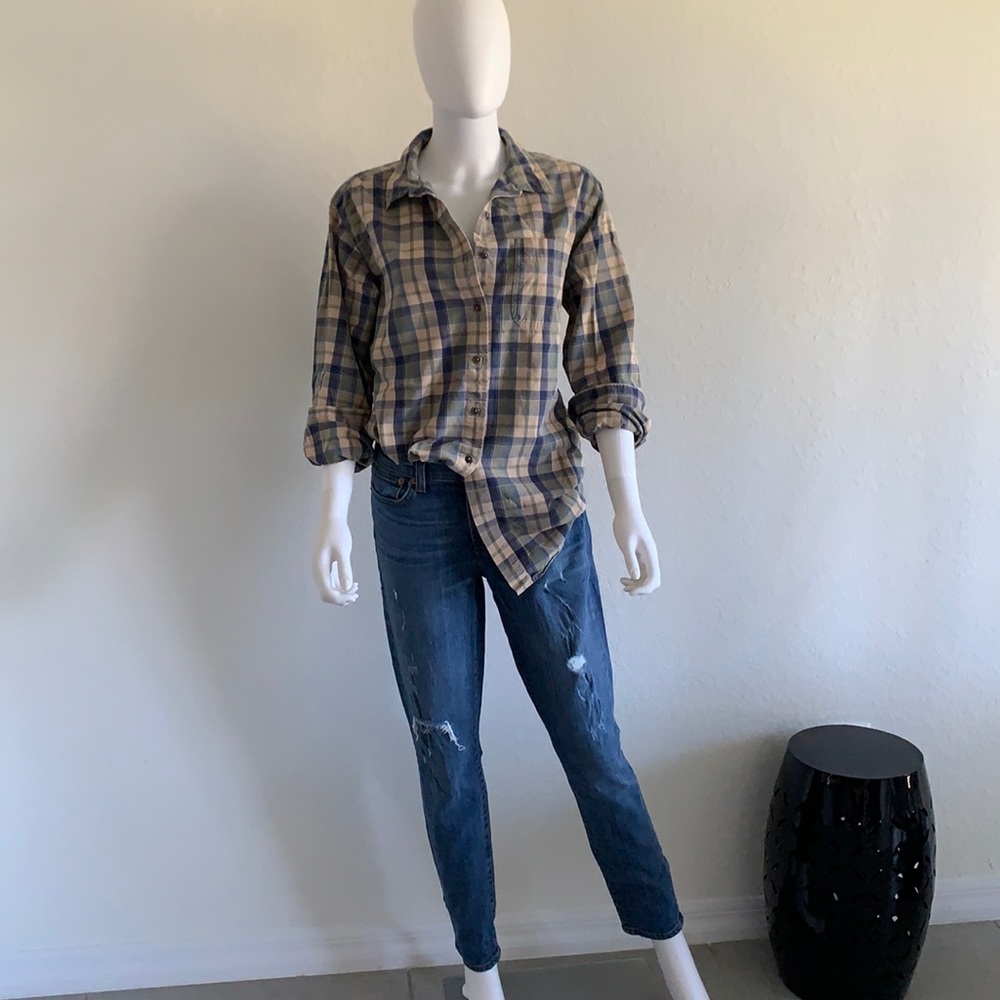 Vintage label Abercrombie and Fitch Plaid Shirt